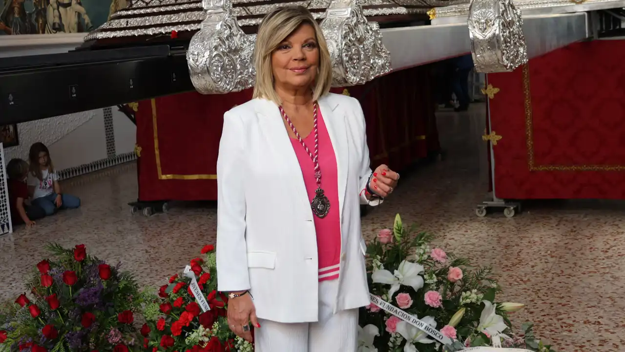 Terelu se pronuncia tajante sobre la calle de María Teresa Campos en Málaga  